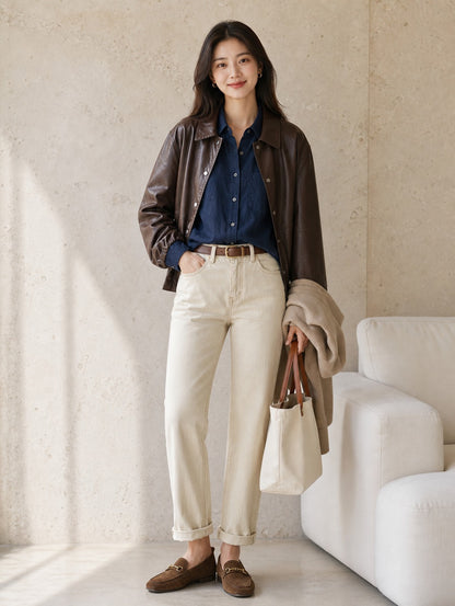 Chemise fluide Lyocell & Lin – Élise