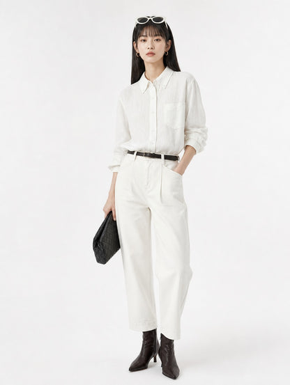 Chemise fluide Lyocell & Lin – Élise